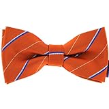Tok Tok Designs® Handmade Boys Bow Ties - BK144 (Orange)