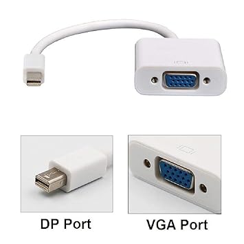 REALMAXÂ® Mini Display Port Thunderbolt to VGA Cable Adapter For ...