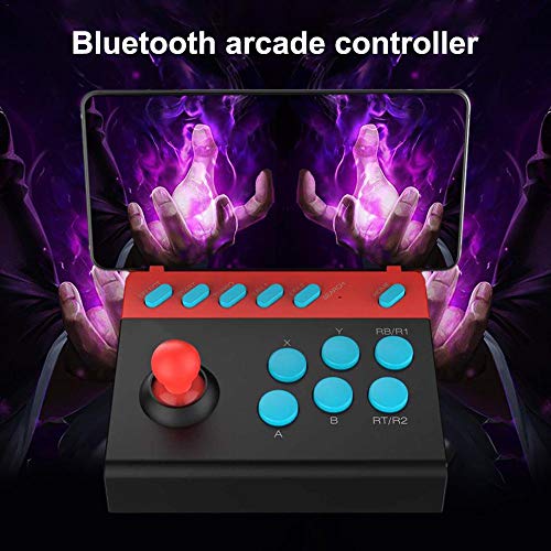 Bluetooth 4.0 Arcade Fighting Joystick Controller Tablet Smart TV Android IOS Mobile - Thumbnail 5