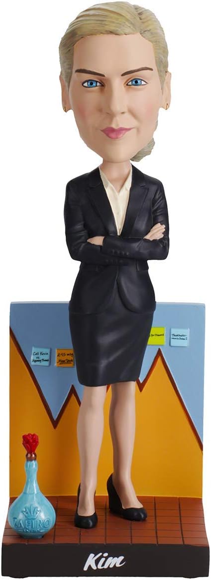 Royal Bobbles Better Call Saul Kim Wexler Bobblehead, Premium Polyresin Lifelike Figure, Unique Serial Number, Exquisite Detail