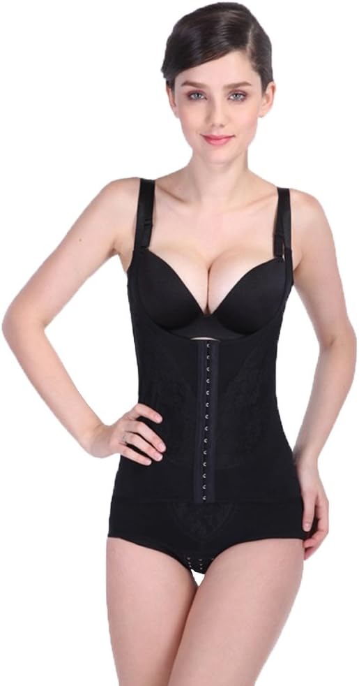 WishCart® Womens Lace Body Shaper Waist Trainer Vest Shapewear