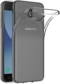 Aicek Samsung Galaxy J3 17 Hulle Transparent Silikon Amazon De Elektronik