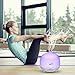 Housmile Essential Oil Diffuser, Ultrasonic Cool Mist Humidifier with Color LED Mood Lights Changed & Auto Shut-off Safety Guarantee, Frosted Glass Upgrade Version, 300ml