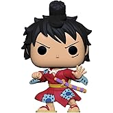 Funko One Piece Pop! Animation Luffy Kimono (Metallic) Vinyl Figure Hot Topic Exclusive Multi None