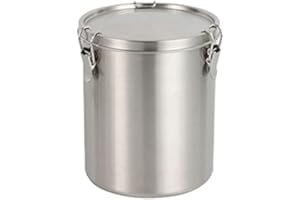 Stainless Steel Airtight Food Storage Container 520 1000 1600 2500ml Capacity Sealed Canister For Coffee Beans Tea Flour Suga