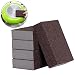 LUCKSTAR 1 Emery Magic Brush Eraser Nano Silicon Carbide Descaling Home Sponge Kitchen Rust Cleaning Tool Set of 5 (Brown) primary