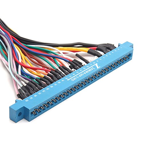 Atomic Market 28 Pins Jamma Harness Cabinet Wire Wiring Loom for Arcade Game PCB Video Board