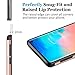 SAMONPOW Case for Galaxy S10 Case Hybrid Dual Layer Protective Shell Galaxy S10 Wallet Case Hard PC Soft TPU Inner Rubber Bumper Credit Card Slot Cover for Samsung Galaxy S10 6.1 inch Gold