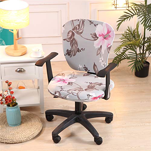 image for Jinzio Computer Office Chair Cover - Split Protective & Stretchable Cl