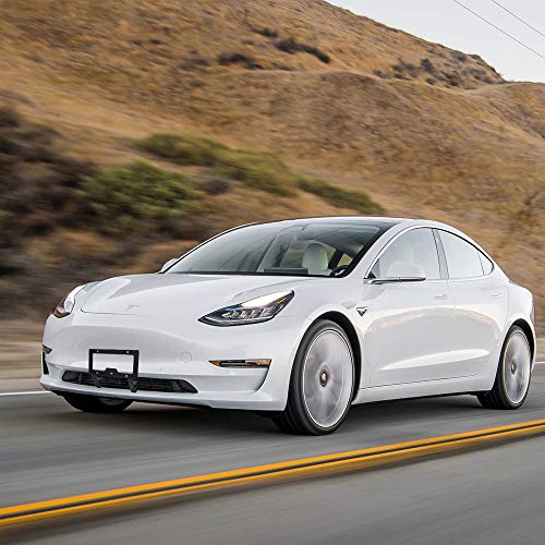 Tesla Model 3 Front License Plate Mounting Holder (NO Drilling, NO Holes, NO Adhesives)