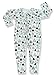 Pajammie Zipsuits Unisex Baby Bamboo and Organic Cotton Romper Footie with 2-way zip (18-24 Months, Mountain Peaks)