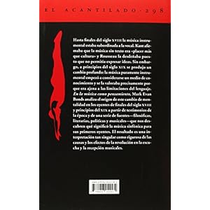 la música como pensamiento