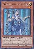 Yu-Gi-Oh! - Priestess with Eyes of Blue (SHVI-EN098) - Shining Victories - 1st Edition - Super Rare