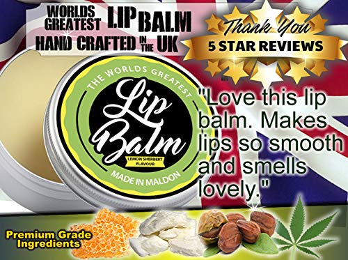 Lip Balm Lemon Sherbet Flavored 15ml – Natural And Organic Ingredients - Shea Butter Beeswax Jojoba & Hemp Seed Oil – Soothes & Hydrates Dry Lips – Natural Lip Care - Image 7