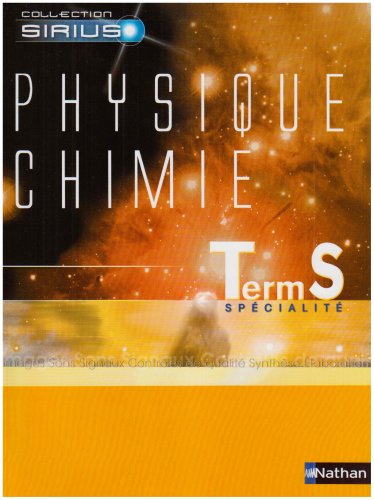 Physique, chimie, Term. S
