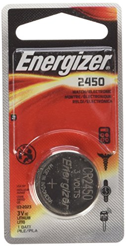 Energizer cr2450 lithium battery, 3v ecr2450, qty 6