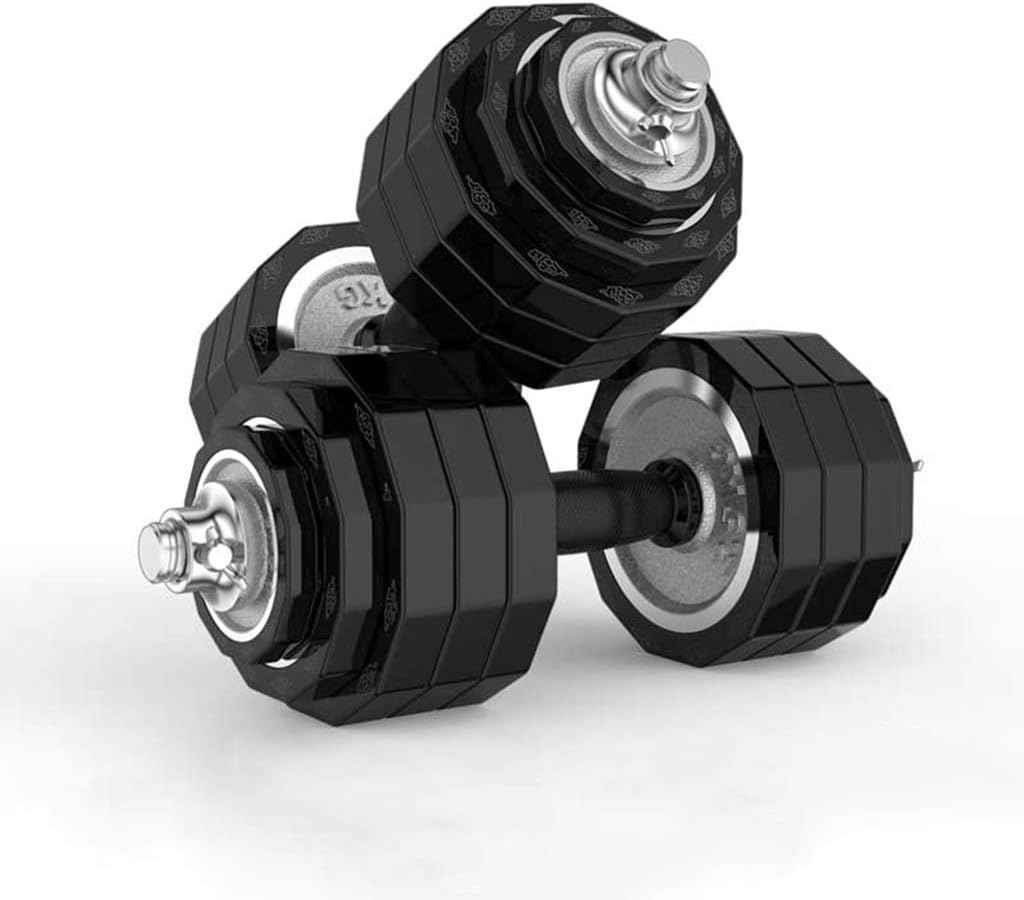 Summerone Adjustable Dumbbells Weight Set 40KG（88lbs） Dumbbell for Gym Home Bodybuilding Training