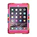 iPad Mini Case,iPad Mini 2 Case,iPad Mini 3 Case,ACEGUARDER iPad Mini Full Body Protective Case Durable Anti-Slip Shock-Absorption Soft Silicone Case (Red Ice Cream)