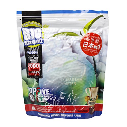 G&G Bio BB Biodegradable Premium 6mm Airsoft BBS Precision Polished Pellets, Assorted Sizes