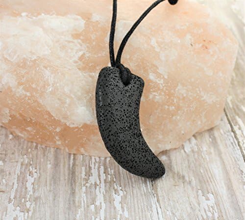 Lava Tooth Essential Oil Diffuser Necklace