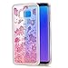 Galaxy S8 Case, Galaxy S8 Glitter Liquid Case Protective Bumper Case Floating Bling Sparkle Quicksand Pretty Fashion Design for Samsung Galaxy S8, Unicorn