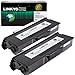 LINKYO Compatible Toner Cartridge Replacement for Brother TN650 TN-650 TN620 (Black, High Yield, 2 Pack)