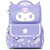 Many Rainbows Kuromi Japanese Cartoon Character Backpack School Bag