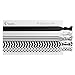 No Tangle No Crease Ribbon Head Bands and Hair Ties - Black and White