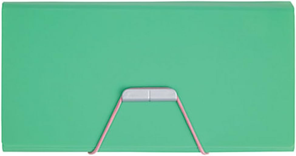 Divoga Check Size Expanding File Folder- 12 Tab (Green)