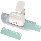 Bira Craft Continuous Border Paper Craft Punch for Scrapbooking Cards Arts (Flower)