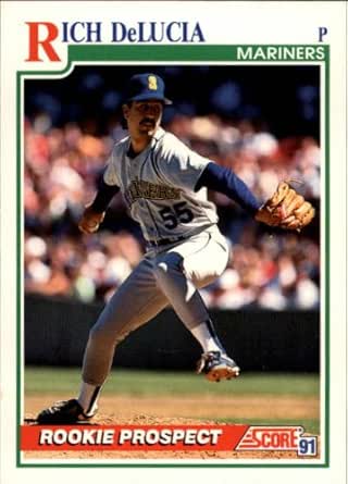 Amazon.com: 1991 Score Baseball Card #728 Rich DeLucia: Collectibles & Fine Art