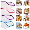 Invero-4X-Set-of-Kitchen-Dry-Food-Storage-Plastic-Tub-Containers-with-Scoop-Ideal-for-Pasta-Cereal-Rice-Pet-Food-and-More Invero® 4x Set of Kitchen Dry Food Storage Plastic Tub Containers with Scoop ideal for Pasta, Cereal, Rice, Pet Food and…