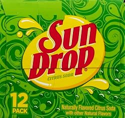 Sun Drop Citrus Soda, 12 Fluid Ounce Can, 12 Count