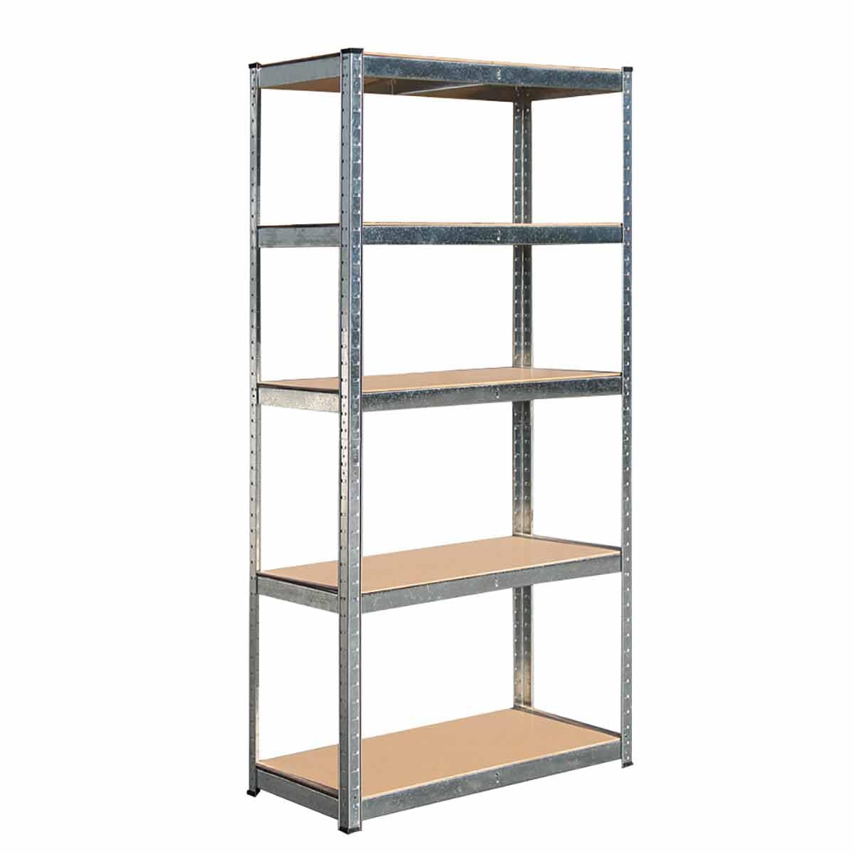 Hilka Tools SHG5175 175Kg 5 Tier Boltless Shelving, Silver