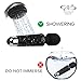 Wireless Wand - Waterproof Rechargeable for Body - Back Neck Sport Massage - Black Travel Friendly - Multi Speed 8-10 Magic Vibrating Patterns - Personal Quiet Mini