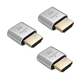 KCX Silver 3Pack-4K HDMI Virtual Plug high