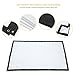 60-Inch outdoor Projector Screen Home Theater/Cinema or Presentation Platform - 16:9 Portable Tabletop Projector Screen - Suitable for HDTV/Sports/Movies/Presentations (60 inch)