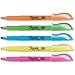 Value 5 Pack Sharpie Assorted Highlighters, Narrow Chisel Tip, 5 Per Pack, Pink, Orange, Yellow, Green and Blue (1963990)