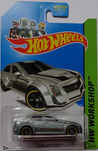 2013 Hot Wheels Hw Workshop Kmart Exclusive - Cadillac CTS-V [Silver]