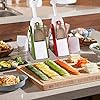 Vegetable-ChoppersONCE-FOR-ALL-Multifunctional-Vegetable-Slicer-with-Stainless-Steel-Blades-Manual-Food-Cutter-for-Chef-and-Household ONCE FOR ALL Mandoline Vegetable Slicer, Manual Kitchen Veg Chopper Stainless Steel Blade for Julienne, Cubes, Fried…