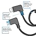 Ortikar Compatible 1FT 90 Degree Micro USB to iphone ipad OTG Data Cable Right Angle Phone Tablet Connector Cord DJI Spark, Mavic Pro, Platinum, Air, 2 Pro, Zoom Remote Controller Accessories (1 Pack)