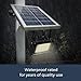 Solar Outdoor Flood Light by WONDERLUX. Included Mounting Bracket for Easy Installation. Solar Lights Outdoor Use. No Electrical Connection. Eco-Friendly Lighting to Shed, Pool, Garage and More.