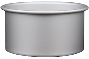 Heavy Duty Round Cake Pan 0 8MM Aluminum Alloy with Non Coating Perfect for Baking Delicious Chiffon Cakes (8inch)