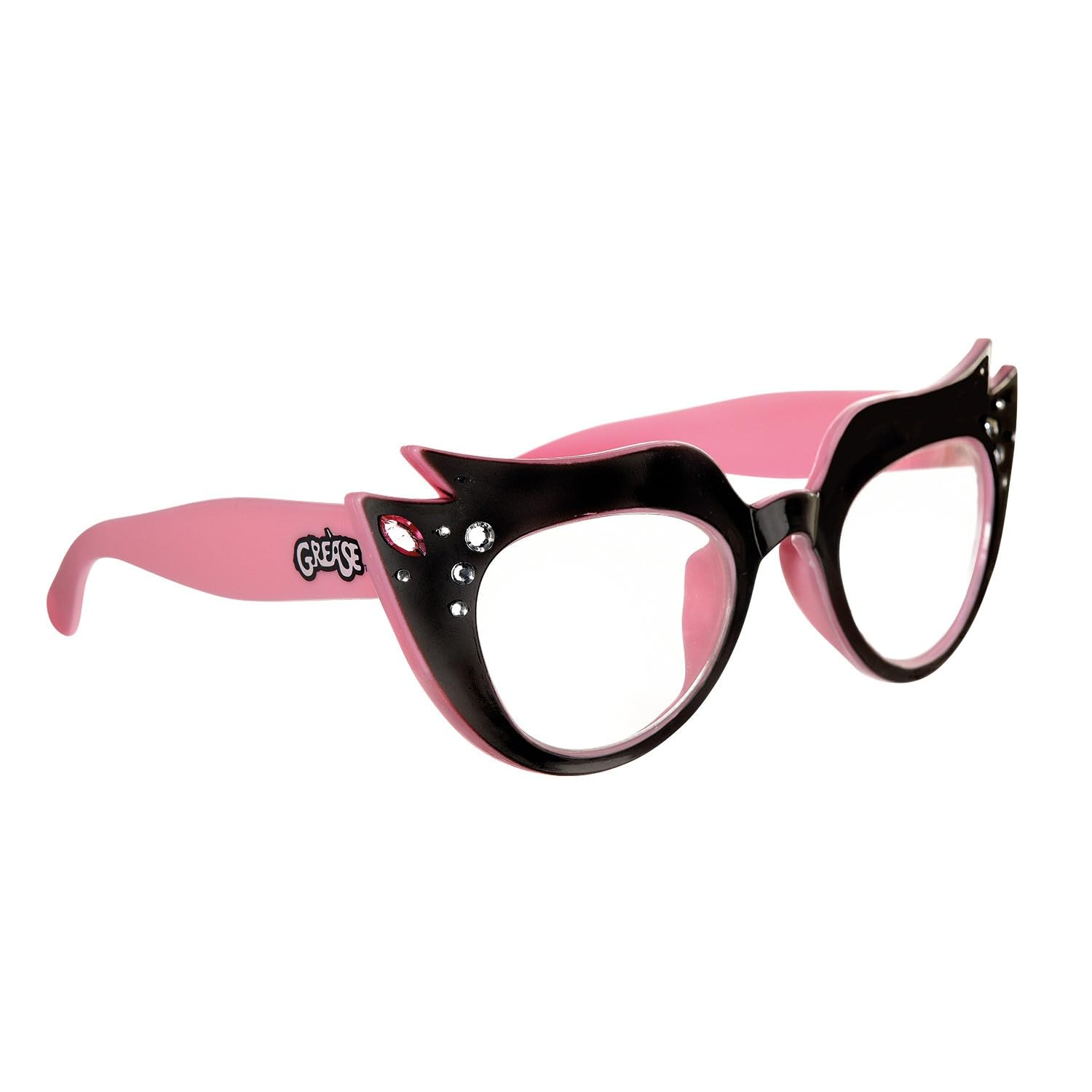 amscan 9909259 - Adult Pink Ladie Glasses - Grease Movie