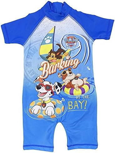 Boys Character All In One Surf Suit Good Coverage From UV Rays 1.5y To 4-5y (Paw Patrol, 2-3 Years)