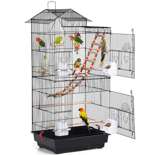 Yaheetech 39-Inch Roof Top Bird Cage
