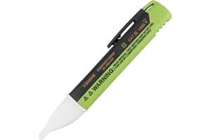 KEMDIE Non Contact Voltage Tester Pen - CAT IV 1000V AC Voltage Detector with Buzzer Alarm | Electrical Tester for Outlets, Wires, Circuits, Breakers | Essential Electrician Tools