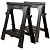 Stanley 060864R Folding Sawhorse (2-Pack)