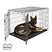 XL Dog Crate | MidWest ICrate Double Door Folding Metal Dog Crate w/ Divider Panel|XL Dog Breed, Black primary