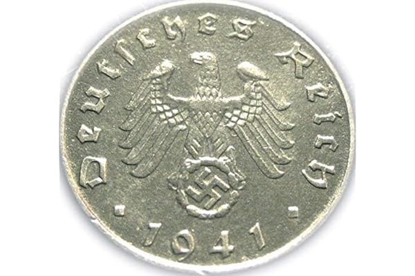 Nazi WWII Coin -- German 1940A (or Rarer Mint Mark and Date) 5 Pfennig
